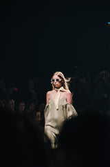 Women walking on catwalk