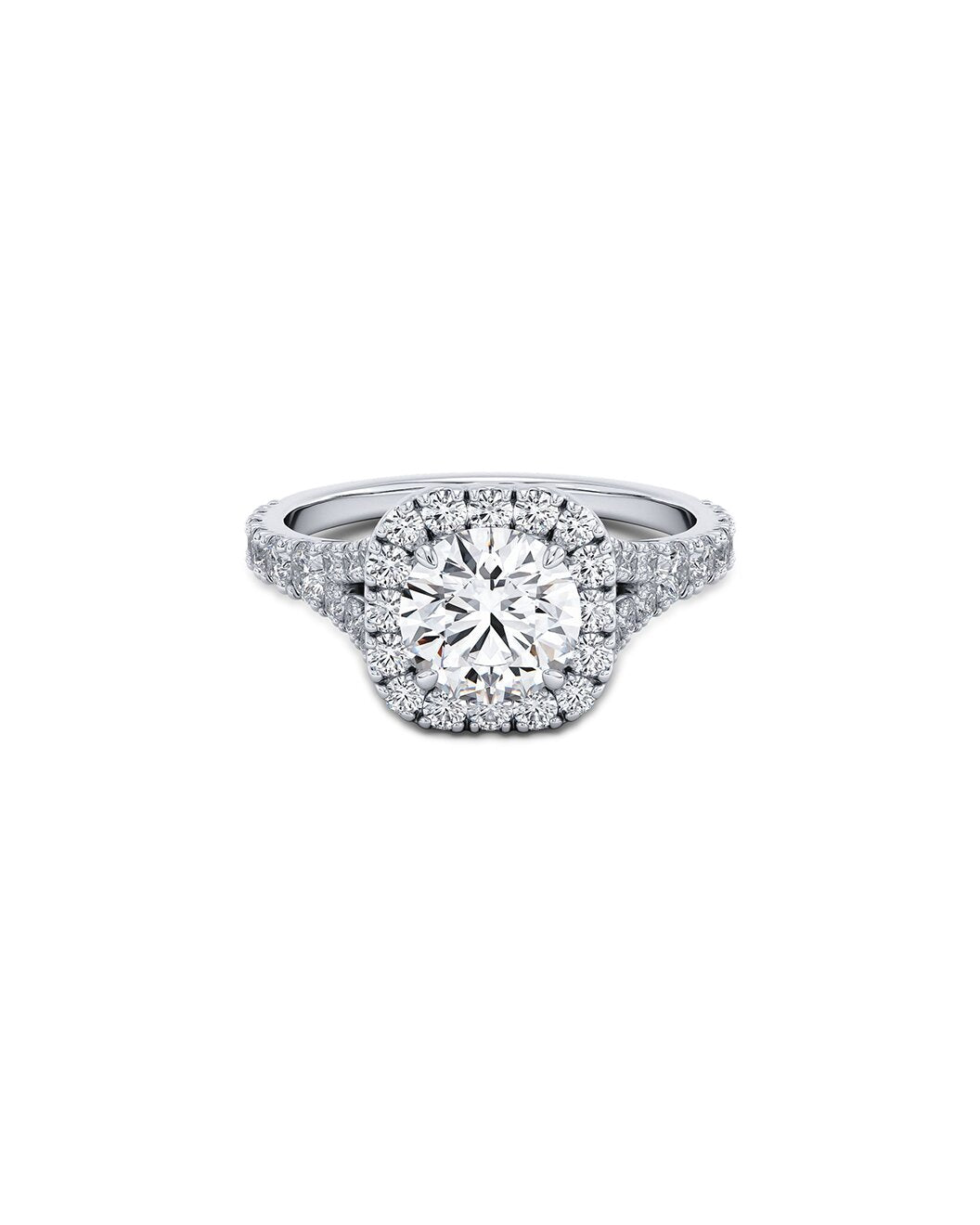 Certified 1-Carat Engagement Ring, F VS2