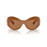 Versace Brown Acetate Sunglasses