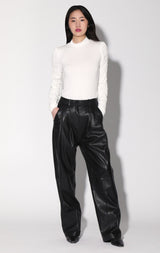 Luka Pant, Black - Leather