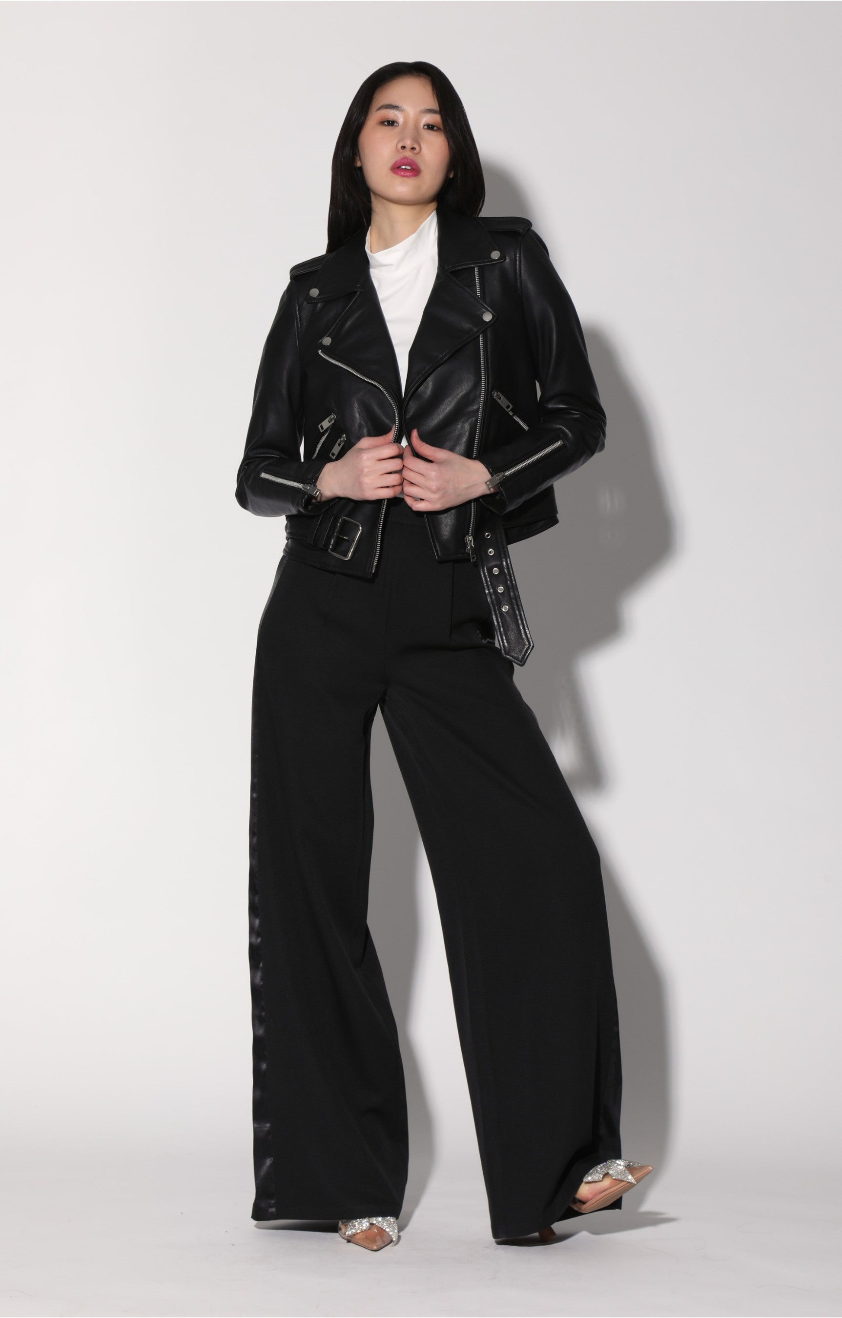Allison Jacket, Black - Leather