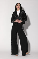 Allison Jacket, Black - Leather