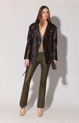 Emery Jacket, Mocha - Leather